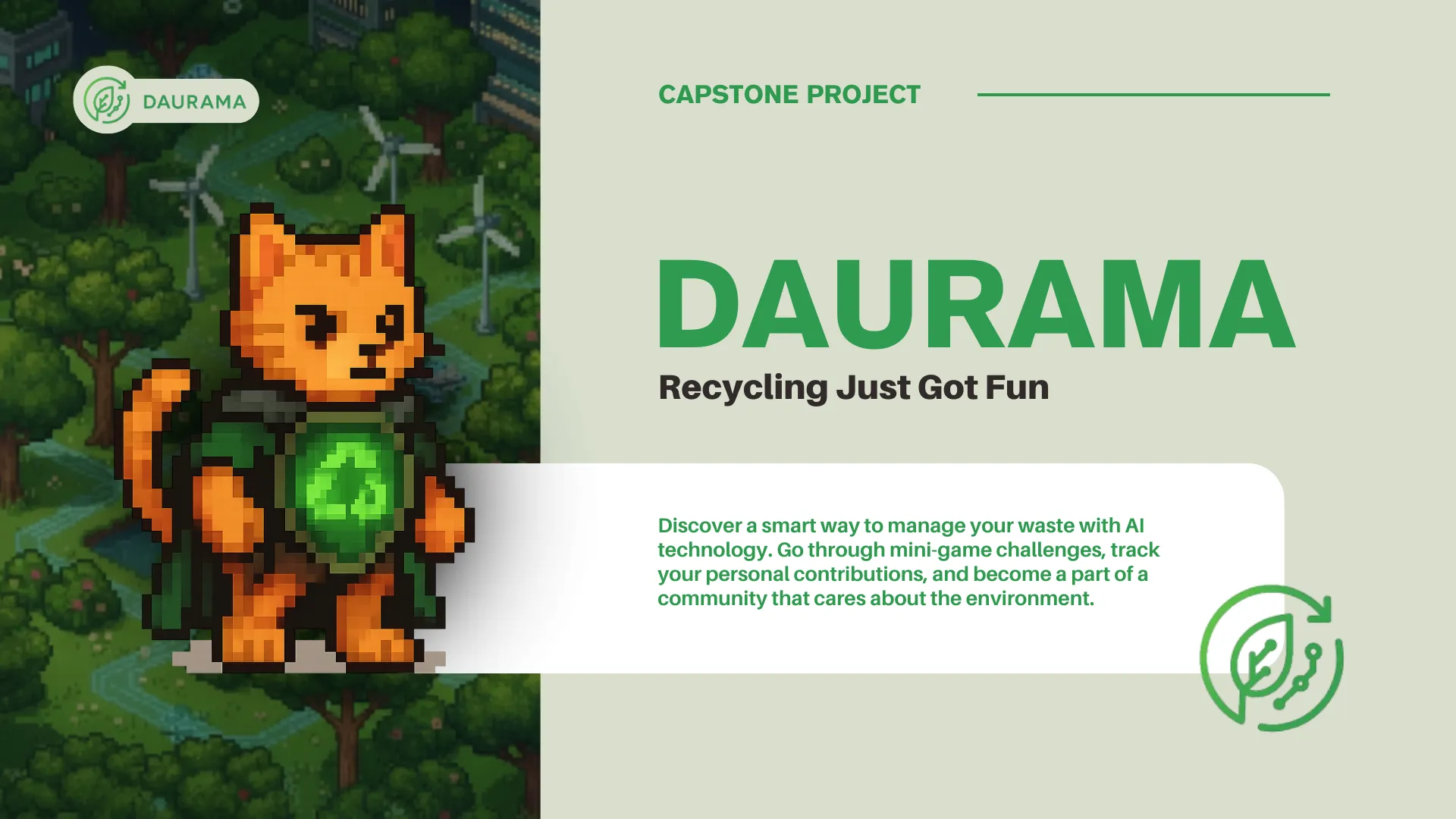 Screenshot of Daurama — AI Waste Classification Platform